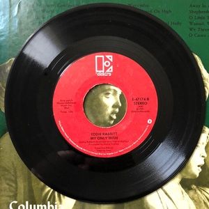 Eddie Rabbitt My Only Wish/Step By Step Vinyl 45 Record '81